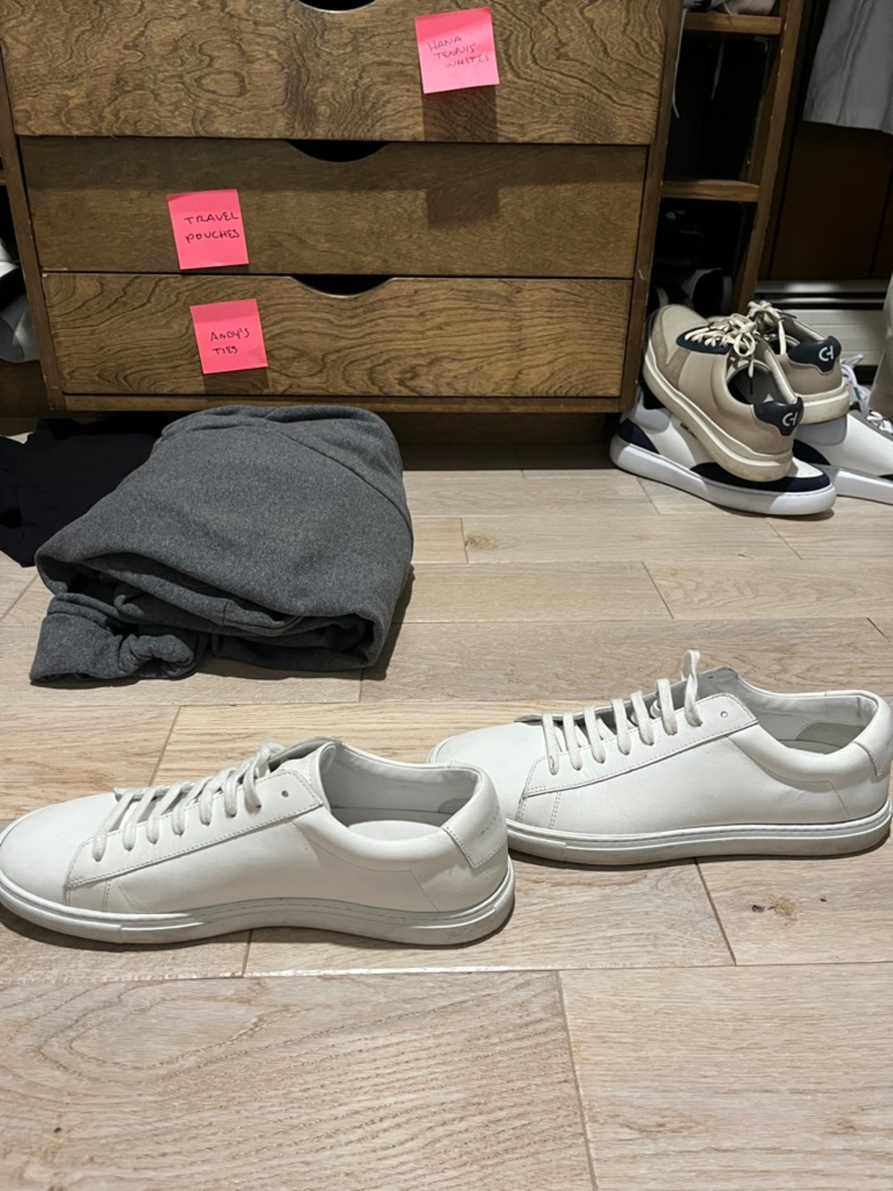 Oliver Cabell Men’s White Sneakers